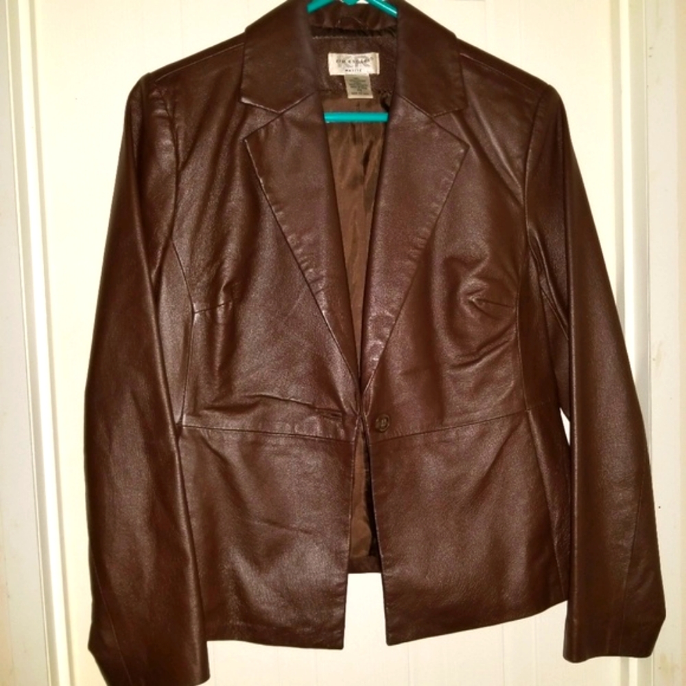 Leather jacket/blazer - Picture 4 of 6